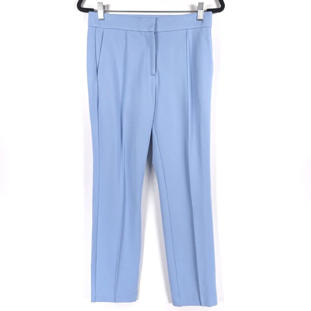 J.CREW ITALIAN FABRIC Mario Bellucci MADE IN ITALY 🇮🇹 Straight Trousers Pants 6